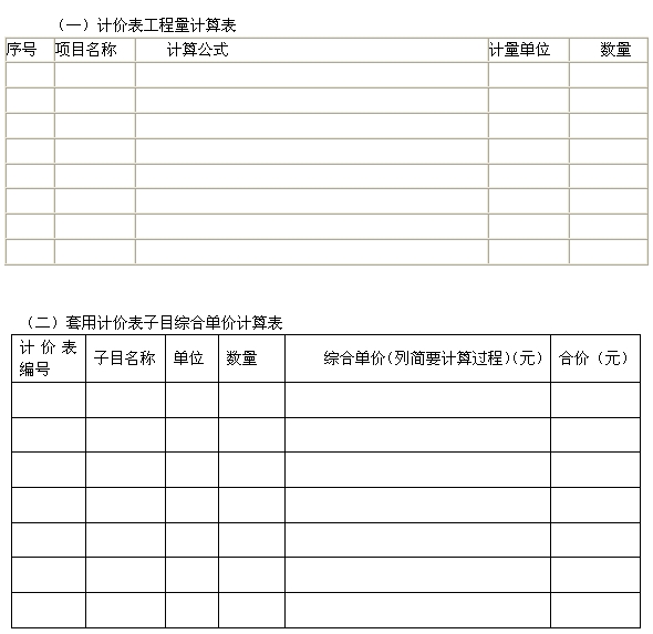 造價(jià)員《工程計(jì)量與計(jì)價(jià)實(shí)務(wù)》模擬試題（四）計(jì)算題