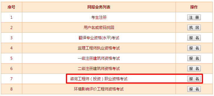湖南咨詢工程師考試報(bào)名入口：中國(guó)人事考試網(wǎng)