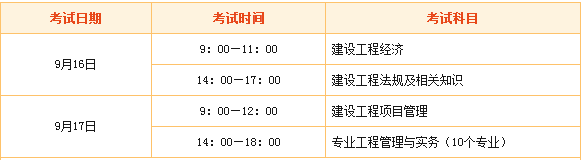 廣東2018年一級(jí)建造師考試時(shí)間是什么時(shí)候？