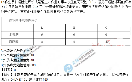 2018安全工程師《安全生產(chǎn)管理知識(shí)》試題及答案解析