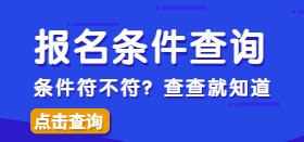 報(bào)名條件查詢